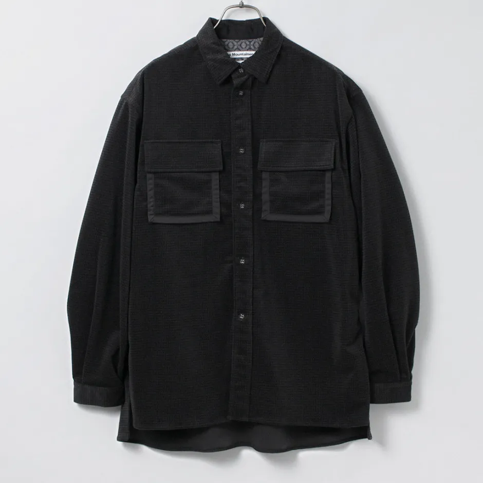 Shirts^WHITE MOUNTAINEERING / Mid Gusset Sleeve Tricot Check Shirt