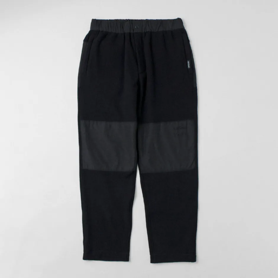 Trousers^WHITE MOUNTAINEERING / WILD THINGS Collaboration Fleece Pants black