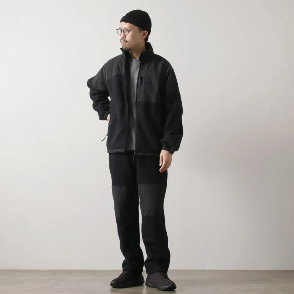 white_mountaineering__wild_things_collaboration_fleece_pants_5.webp Trousers^WHITE MOUNTAINEERING / WILD THINGS Collaboration Fleece Pants black