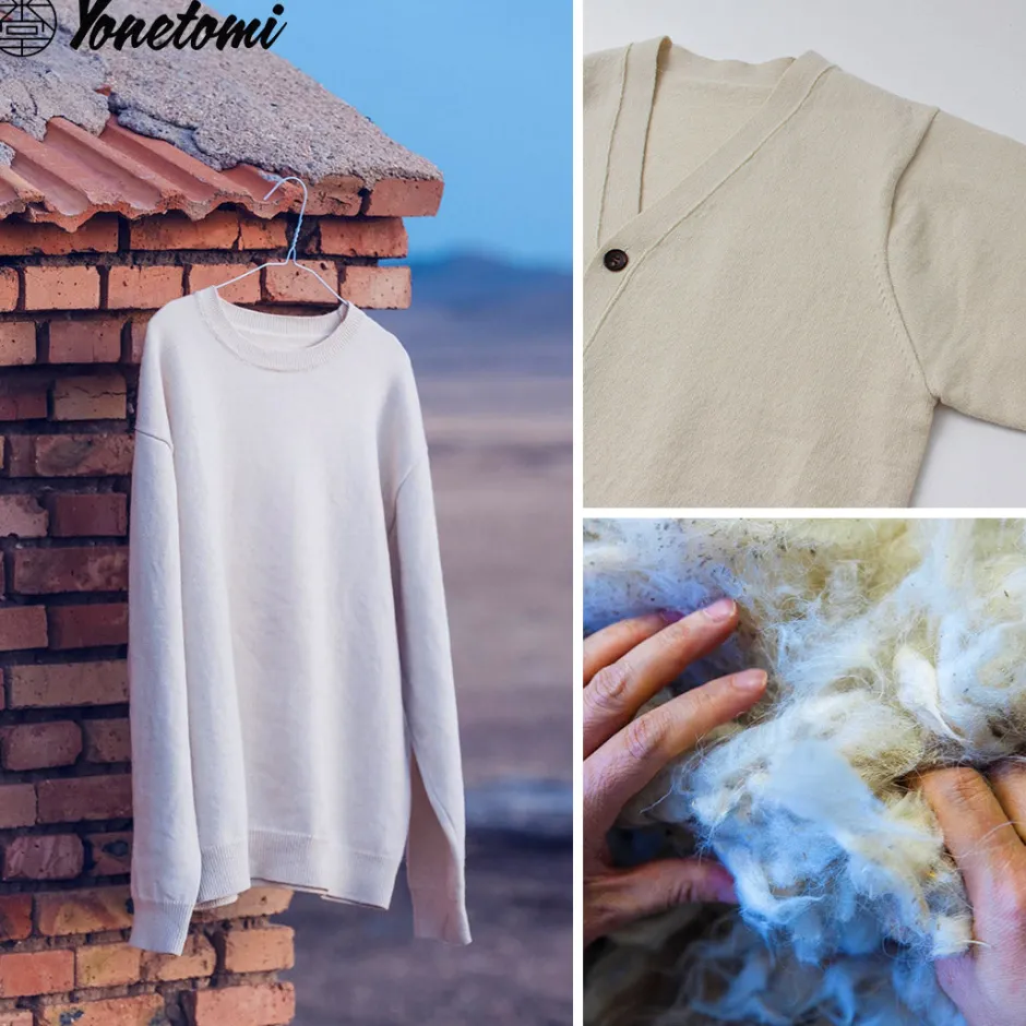 yonetomi_new_basic__rigid_cashmere_knit_cardigan_6.webp Cardigans^YONETOMI NEW BASIC / Rigid Cashmere Knit Cardigan kinari