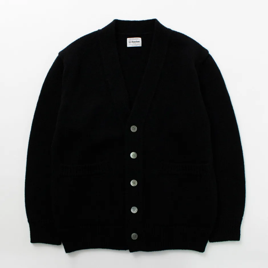 Cardigans^YONETOMI NEW BASIC / Soft lamb wool knit cardigan